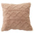 Geometric Knitted Pattern Plush Cushion Cover