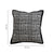 Weave Checkered Tweed Flanged Cushion Cover