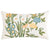 Embroidered Garden Flower Cushion Cover