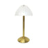 Classic Gold Dome Portable Dining Table Lamp