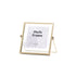 Gold Black Floating Photo Frame