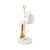 Marble Gold Jewellery Cup Holder Stand