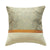 Gold Striped Jacquard Cushion Cover