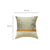 Gold Striped Jacquard Cushion Cover