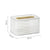 Gold Fluted Tissue Box