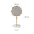 Gold Marble 2-sided Vanity Mirror Stand