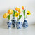 Mini Oriental Blue Floral Porcelain Vase