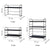 Tiered Desk Organiser Storage Shelf