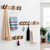 Wall Mounted Bamboo Door Hook Rack