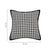 Houndstooth Black White Cushion Cover