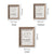 Wooden Pattern Wall Photo Frame