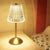 Crystal Shade Portable Dining Table Lamp