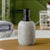 Grey Sandstone Texture Soap Dispenser