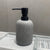 Grey Sandstone Texture Soap Dispenser