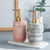 Line Stripes Ceramic Soap Dispenser