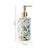 Garden Flower Ceramic Soap Dispenser