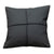 Geometric Square PU Leather Cushion Cover