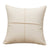 Geometric Square PU Leather Cushion Cover