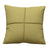 Geometric Square PU Leather Cushion Cover