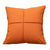 Geometric Square PU Leather Cushion Cover