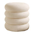 Sherpa Plush Pouf