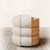 Sherpa Plush Pouf