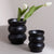 Voluminous Stepped Ceramic Vase