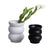 Voluminous Stepped Ceramic Vase