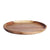 Acacia Flat Wooden Round Plate