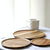 Acacia Flat Wooden Round Plate