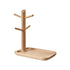 Tree Branch Key Rack Holder with Tray