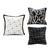 Monochrome Abstract Art Line Cushion Cover