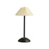 Pleated Shade Portable Dining Table Lamp