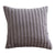 Striped Embossed Plush Cushion Cover