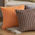 Striped Embossed Plush Cushion Cover