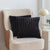 Striped Embossed Plush Cushion Cover