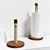 Walnut Wood Tissue Paper Roll Holder