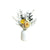 Yellow Daisy Rose Dried Flower Bouquet