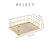 REJECT Storage & Organiser A