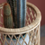 Woven Rattan Plant Pot Holder Stand