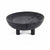 Black Wooden Serving Bowl Tray Ornament