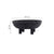 Black Wooden Serving Bowl Tray Ornament