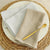 Rustic Plain Cotton Linen Napkin