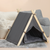 Wooden Pet Teepee Tent with Cushion