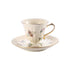 Antique Nature Floral Painting Tea Cup Set